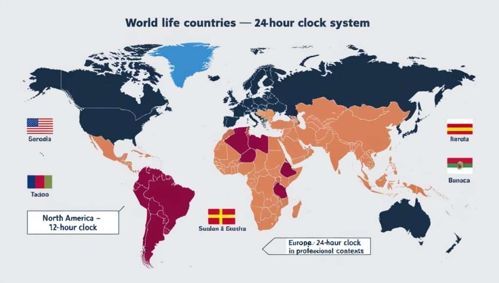 Global Usage of AM and PM​